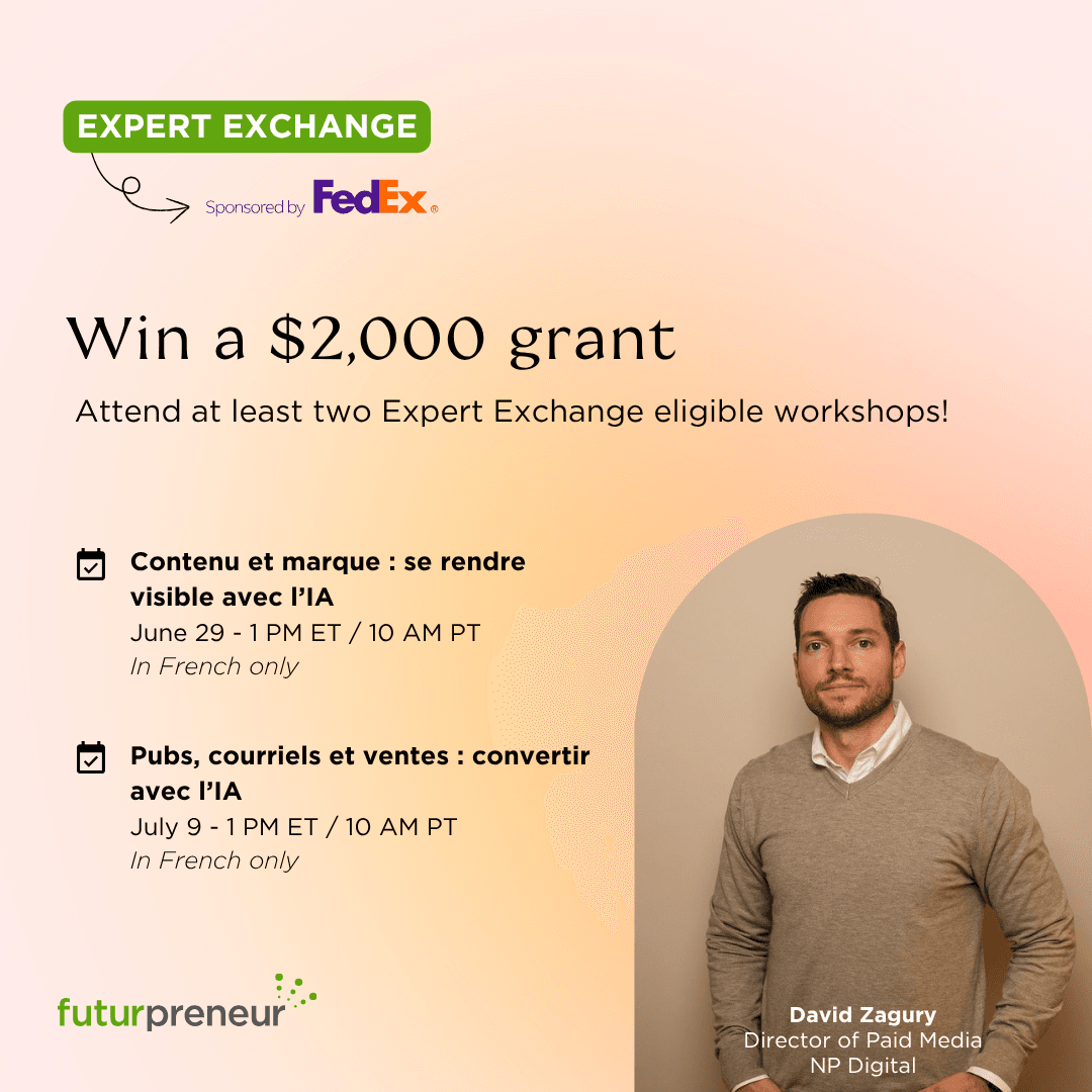 Futurpreneur workshop with David Zagury