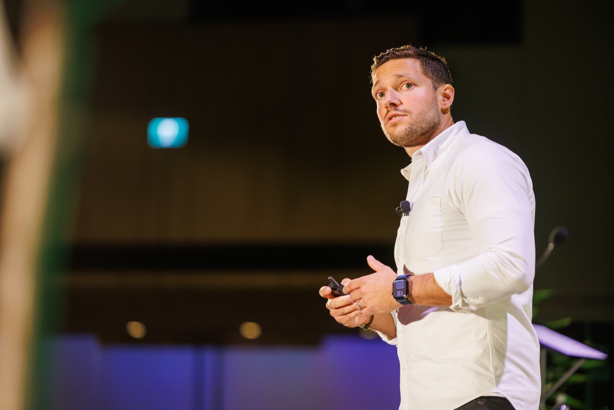 David Zagury speaking at SocialWest 2026